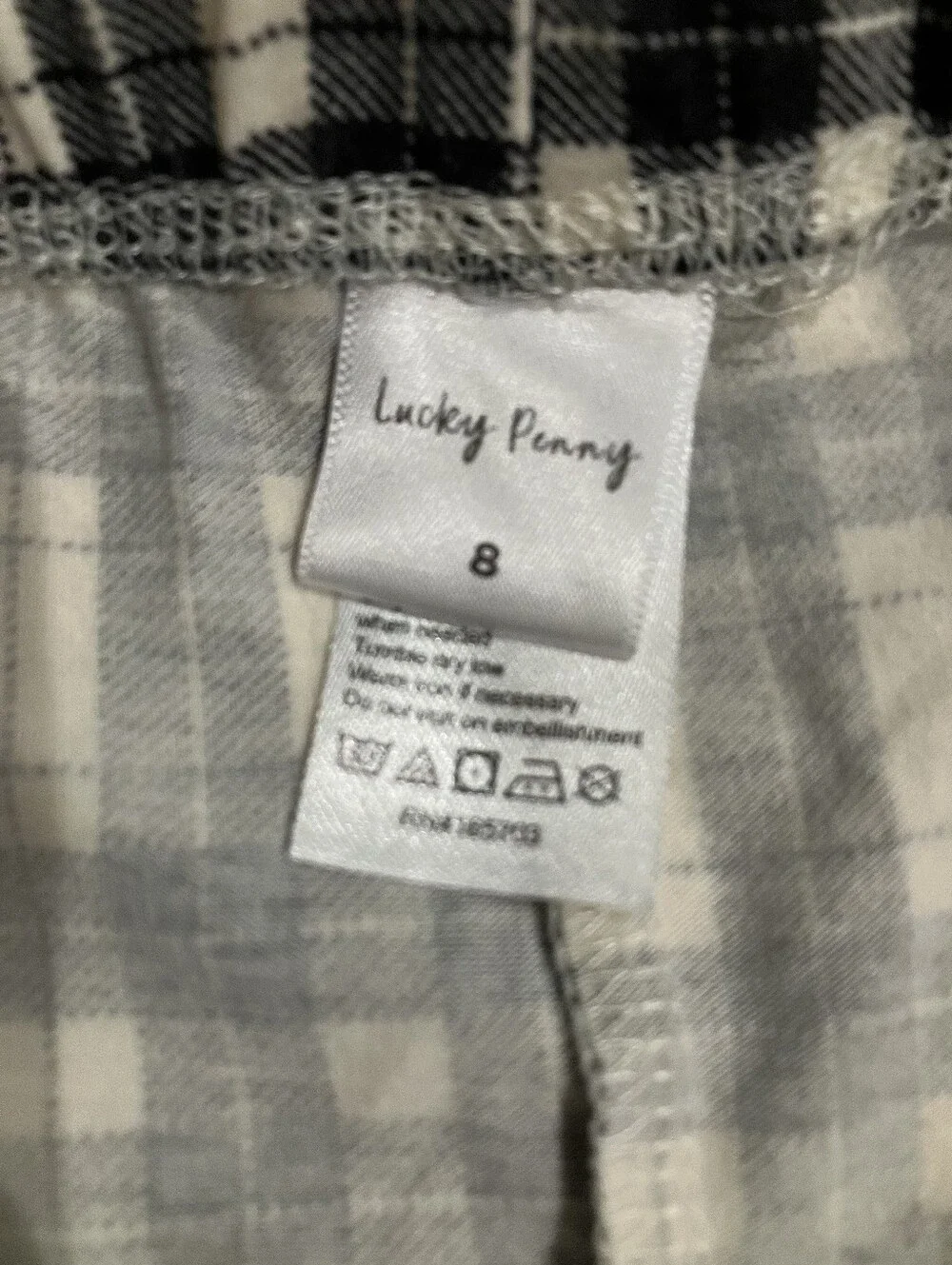 $2 If Bundled. Black & White Plaid Leggings
